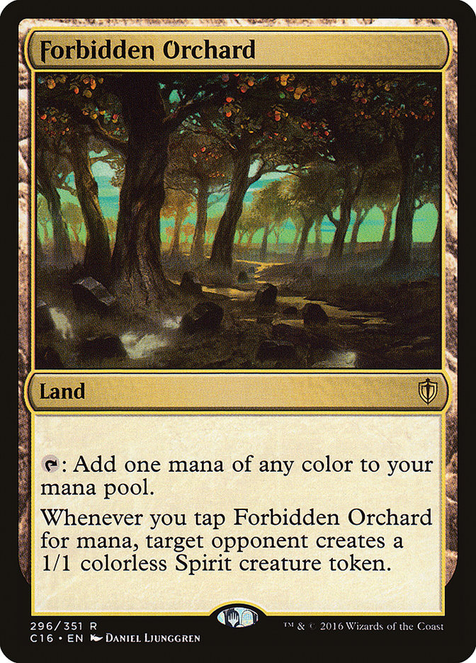Forbidden Orchard [Commander 2016] | PLUS EV GAMES 