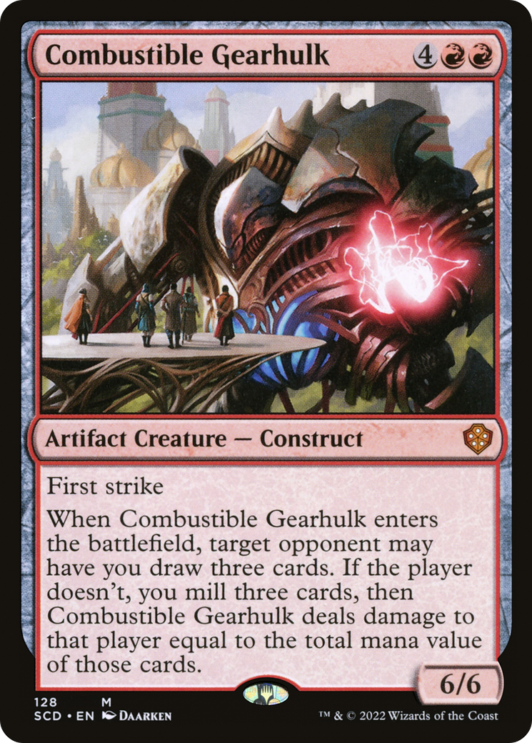 Combustible Gearhulk [Starter Commander Decks] | PLUS EV GAMES 