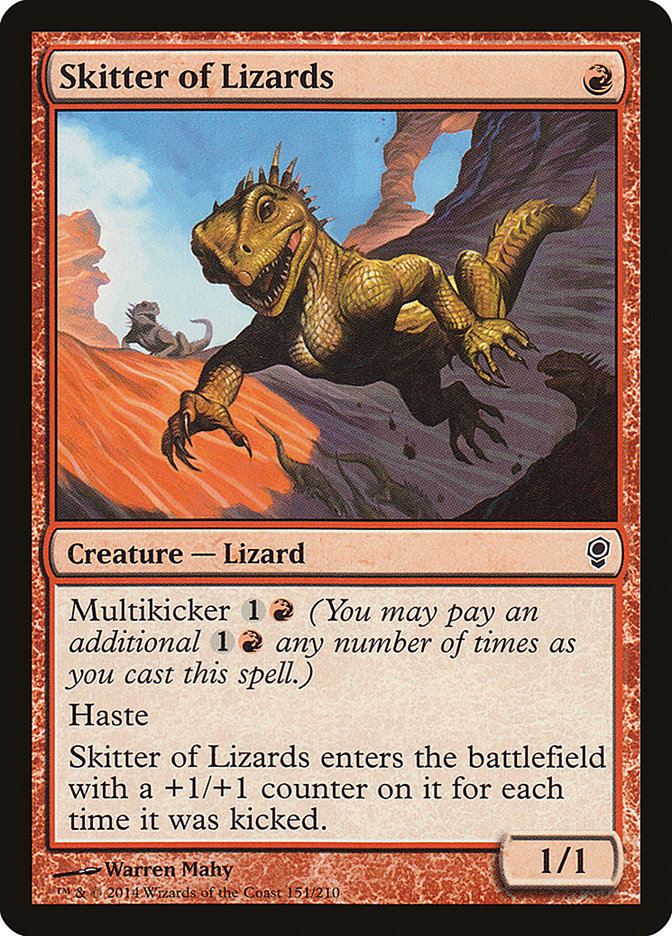 Skitter of Lizards [Conspiracy] | PLUS EV GAMES 