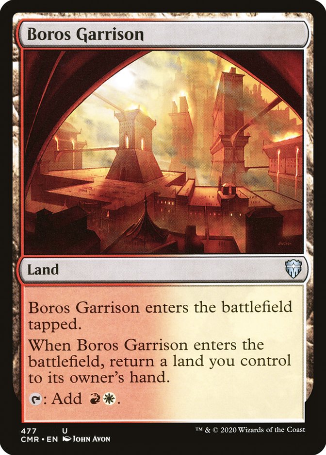 Boros Garrison [Commander Legends] | PLUS EV GAMES 