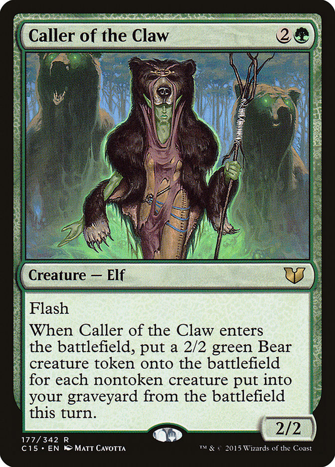 Caller of the Claw [Commander 2015] | PLUS EV GAMES 