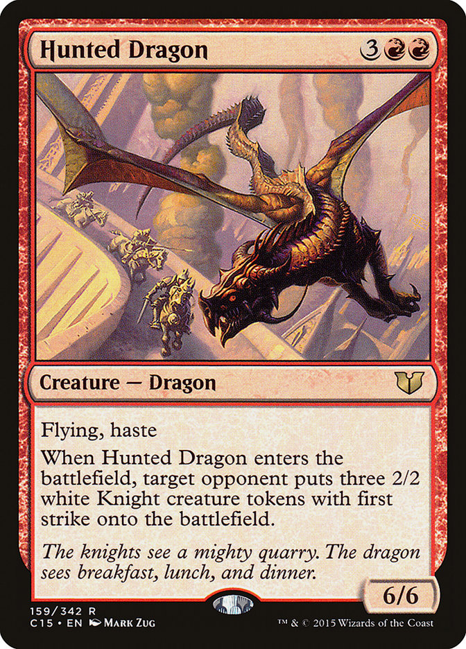 Hunted Dragon [Commander 2015] | PLUS EV GAMES 