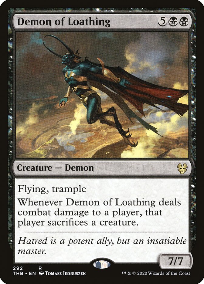 Demon of Loathing [Theros Beyond Death] | PLUS EV GAMES 