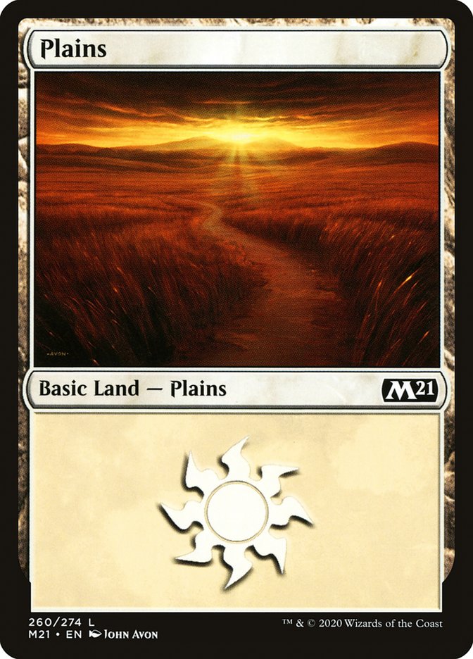 Plains (260) [Core Set 2021] | PLUS EV GAMES 