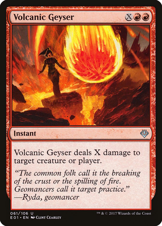 Volcanic Geyser [Archenemy: Nicol Bolas] | PLUS EV GAMES 