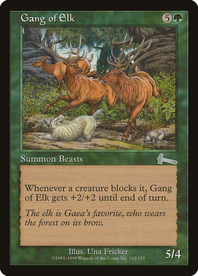 Gang of Elk [Urza's Legacy] | PLUS EV GAMES 