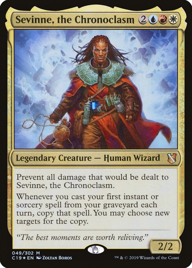 Sevinne, the Chronoclasm [Commander 2019] | PLUS EV GAMES 