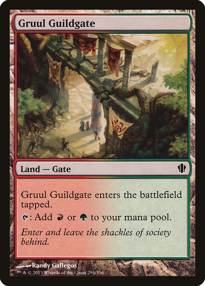 Gruul Guildgate [Commander 2013] | PLUS EV GAMES 