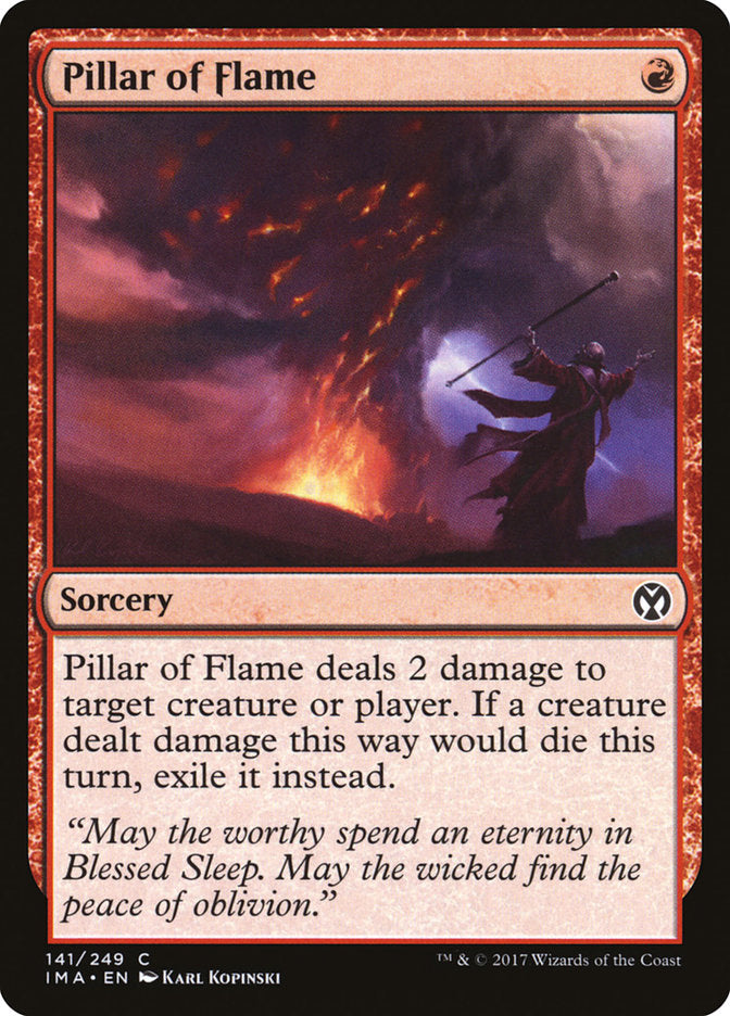 Pillar of Flame [Iconic Masters] | PLUS EV GAMES 