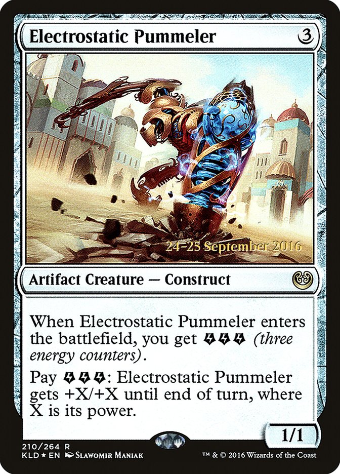 Electrostatic Pummeler  [Kaladesh Prerelease Promos] | PLUS EV GAMES 