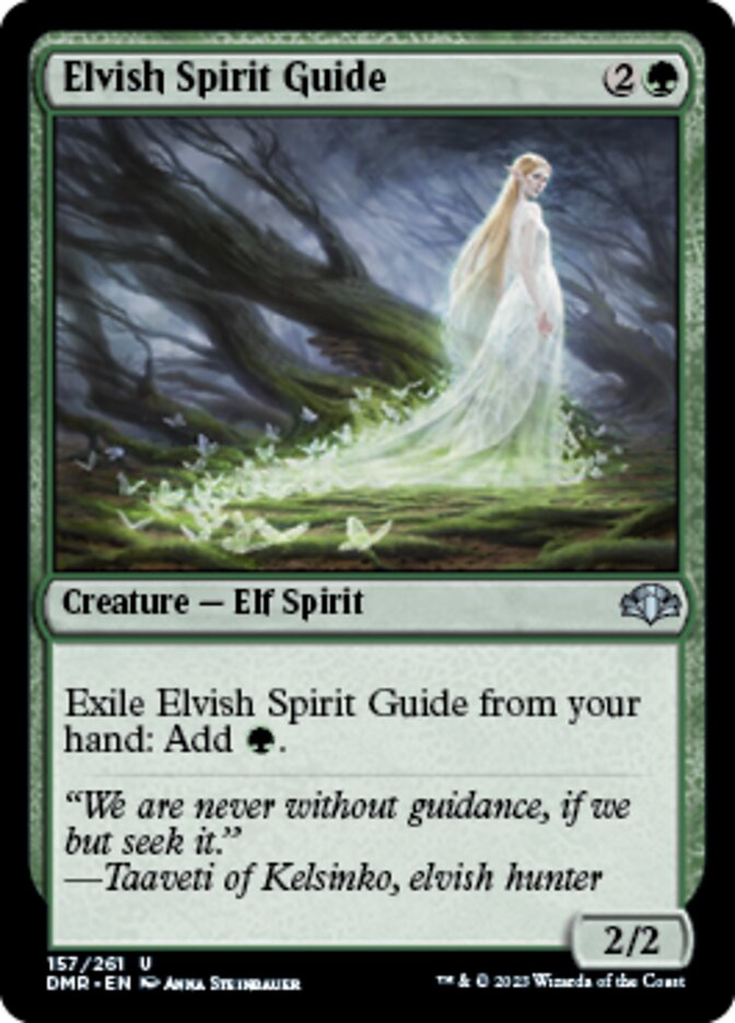 Elvish Spirit Guide [Dominaria Remastered] | PLUS EV GAMES 
