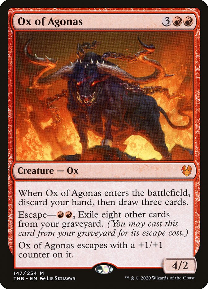 Ox of Agonas [Theros Beyond Death] | PLUS EV GAMES 