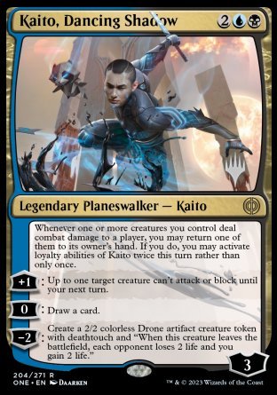Kaito, Dancing Shadow (Promo Pack) [Phyrexia: All Will Be One Promos] | PLUS EV GAMES 