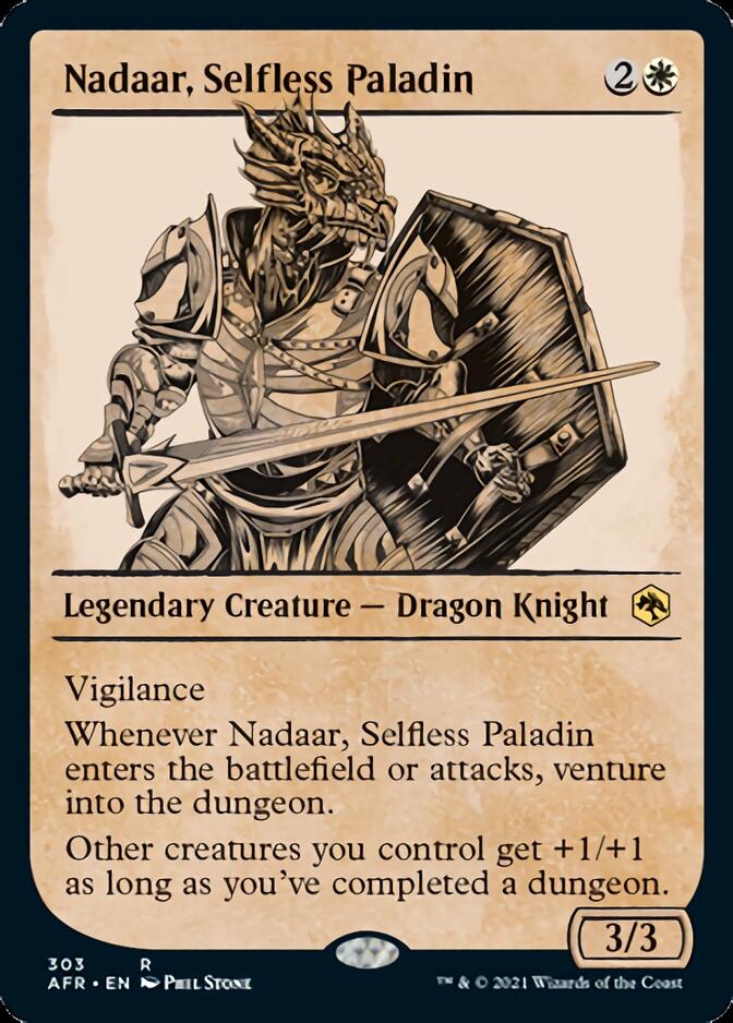 Nadaar, Selfless Paladin (Showcase) [Dungeons & Dragons: Adventures in the Forgotten Realms] | PLUS EV GAMES 