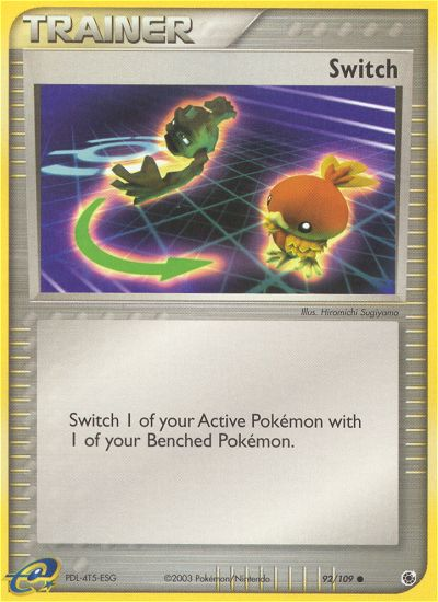 Switch (92/109) [EX: Ruby & Sapphire] | PLUS EV GAMES 
