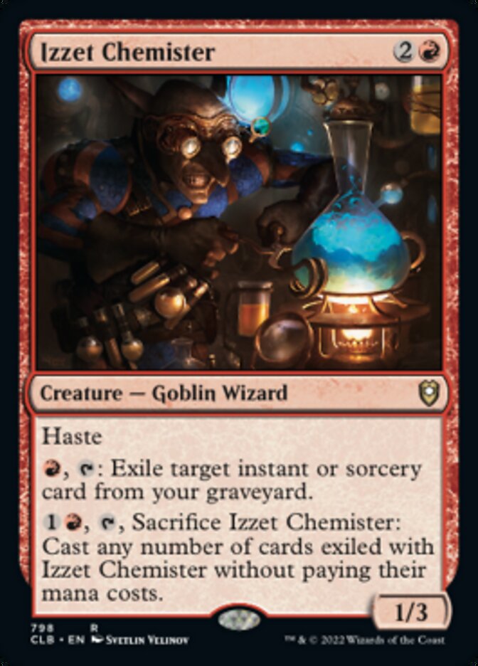 Izzet Chemister [Commander Legends: Battle for Baldur's Gate] | PLUS EV GAMES 