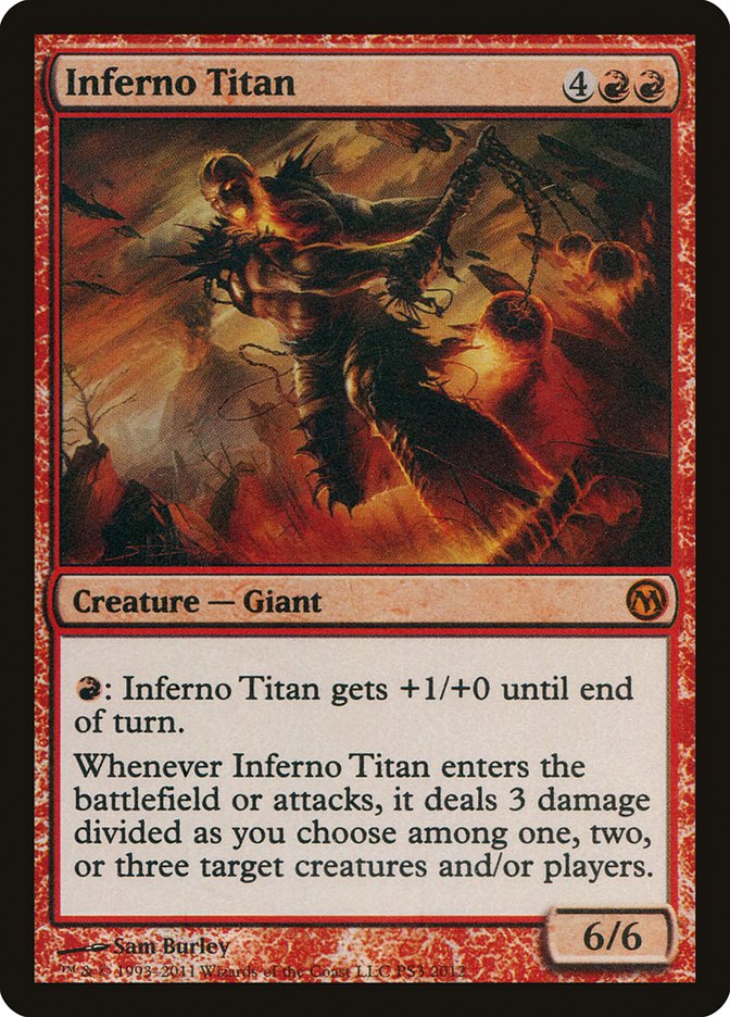 Inferno Titan (Duels of the Planeswalkers Promos) [Duels of the Planeswalkers Promos 2011] | PLUS EV GAMES 