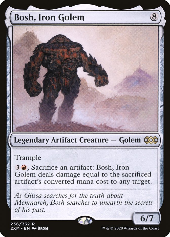 Bosh, Iron Golem [Double Masters] | PLUS EV GAMES 