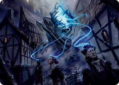 Dreamshackle Geist Art Card [Innistrad: Crimson Vow Art Series] | PLUS EV GAMES 