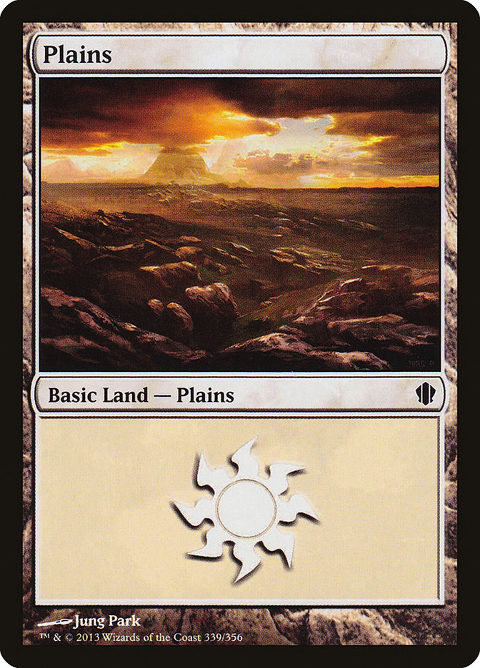 Plains (339) [Commander 2013] | PLUS EV GAMES 