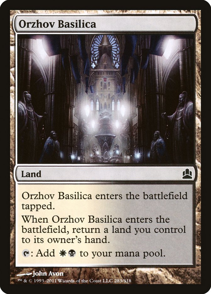 Orzhov Basilica [Commander 2011] | PLUS EV GAMES 