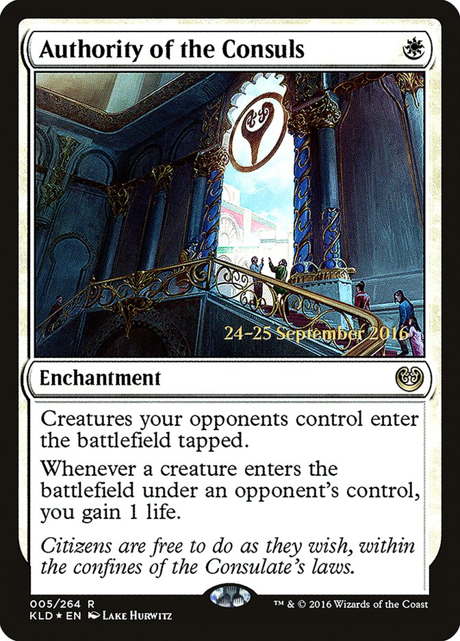 Authority of the Consuls  [Kaladesh Prerelease Promos] | PLUS EV GAMES 