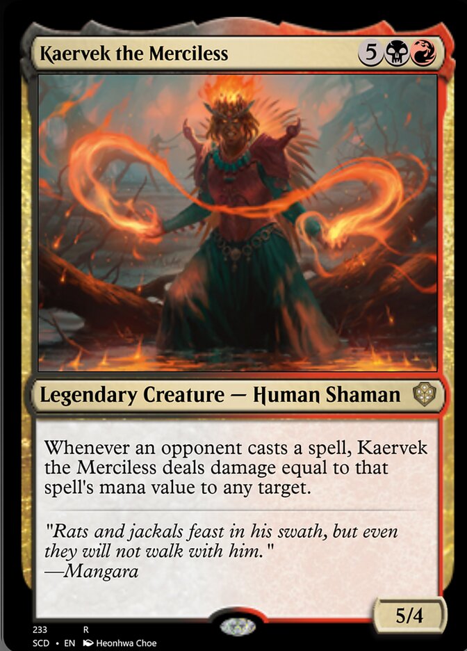 Kaervek the Merciless [Starter Commander Decks] | PLUS EV GAMES 