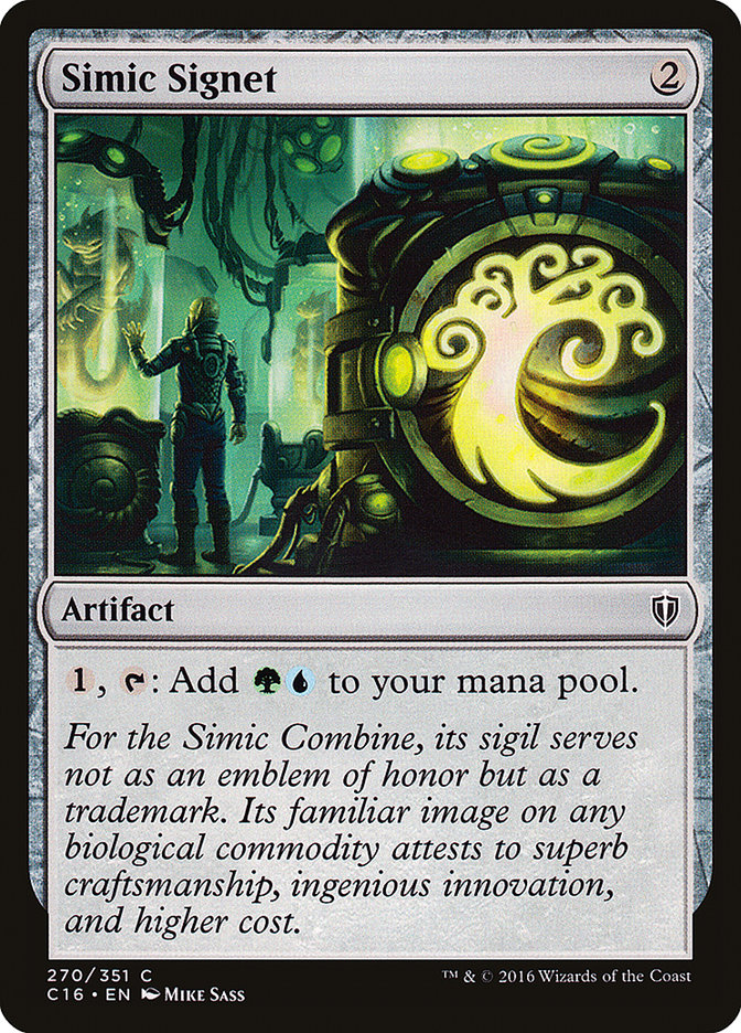 Simic Signet [Commander 2016] | PLUS EV GAMES 