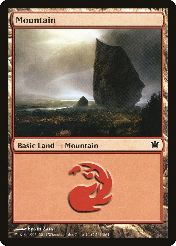 Mountain (261) [Innistrad] | PLUS EV GAMES 