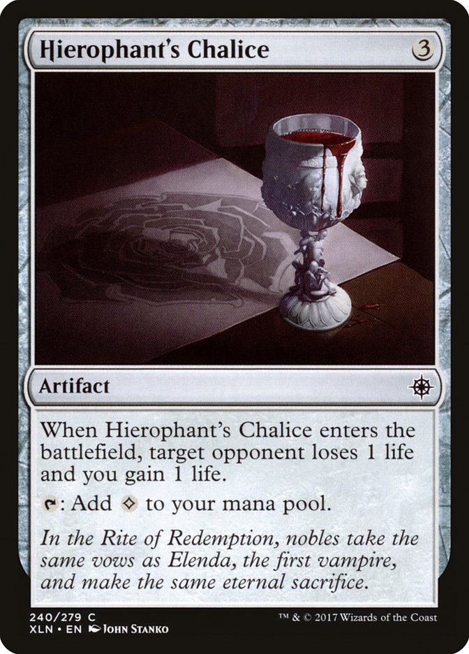 Hierophant's Chalice [Ixalan] | PLUS EV GAMES 