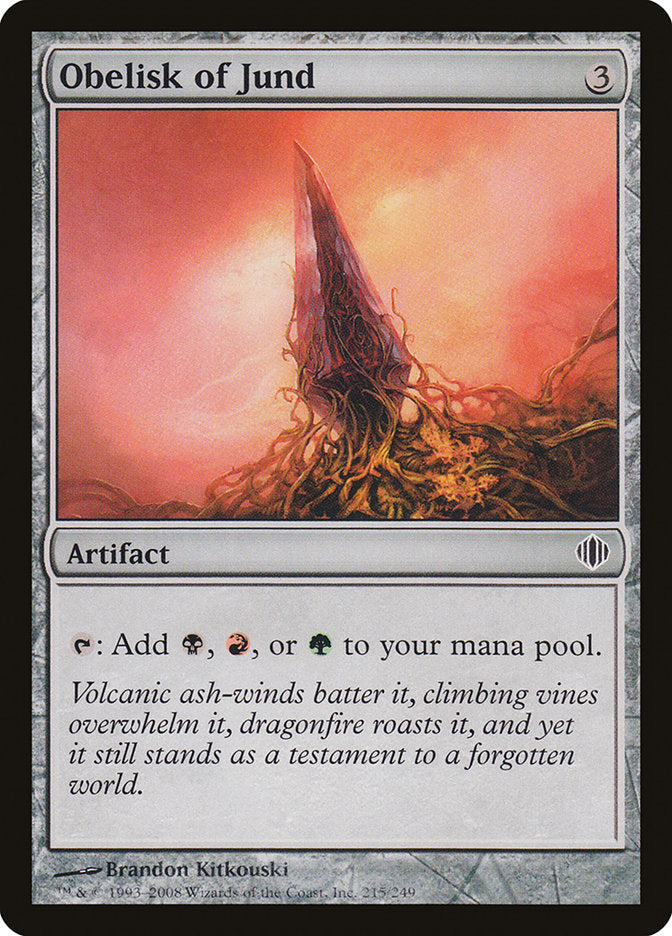 Obelisk of Jund [Shards of Alara] | PLUS EV GAMES 