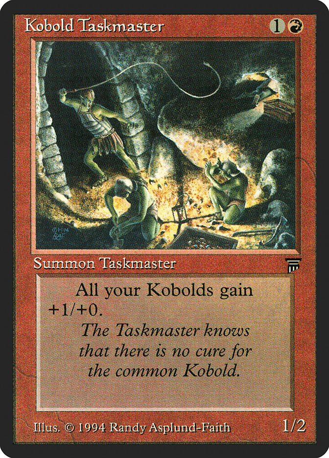 Kobold Taskmaster [Legends] | PLUS EV GAMES 