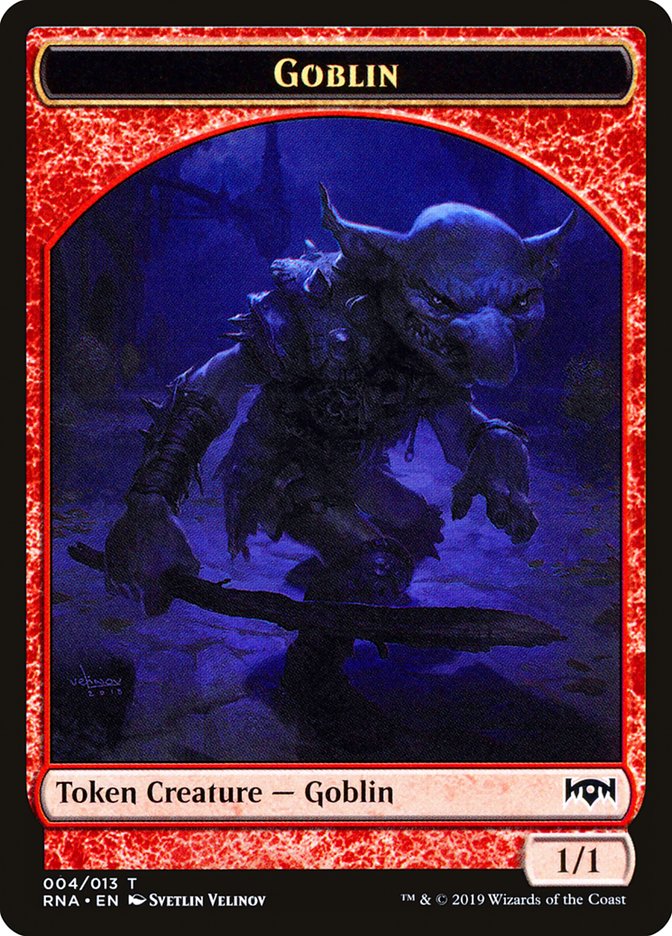 Goblin [Ravnica Allegiance Tokens] | PLUS EV GAMES 