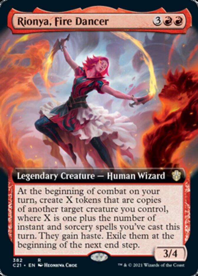 Rionya, Fire Dancer (Extended) [Commander 2021] | PLUS EV GAMES 