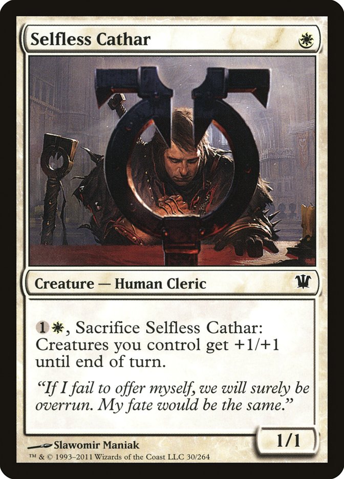 Selfless Cathar [Innistrad] | PLUS EV GAMES 