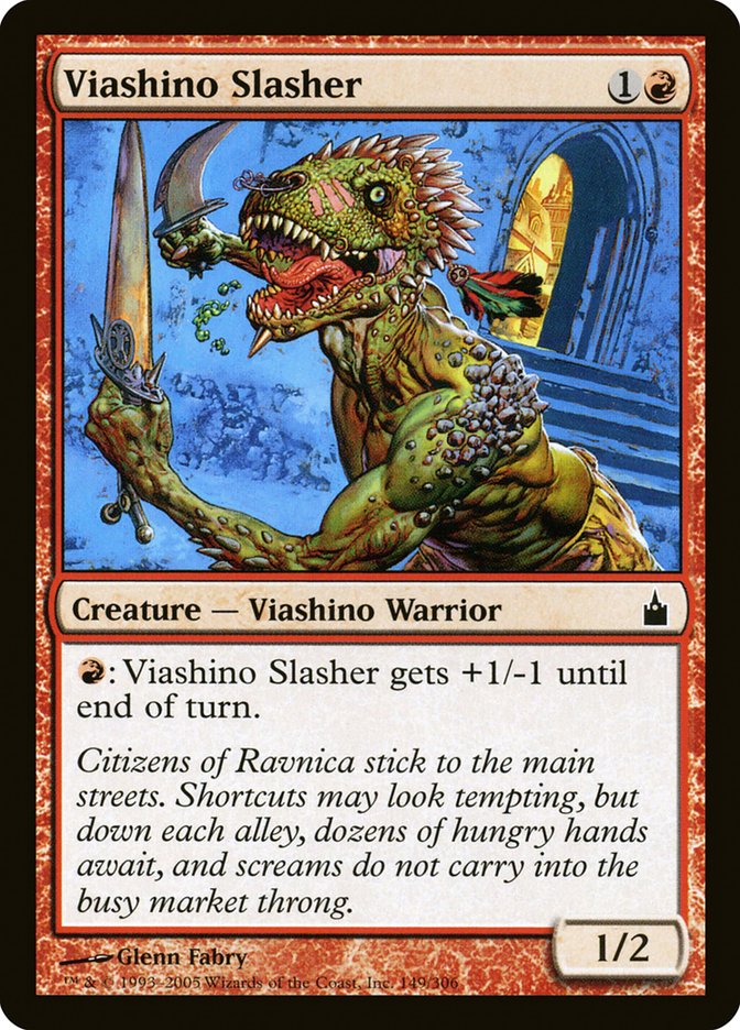 Viashino Slasher [Ravnica: City of Guilds] | PLUS EV GAMES 