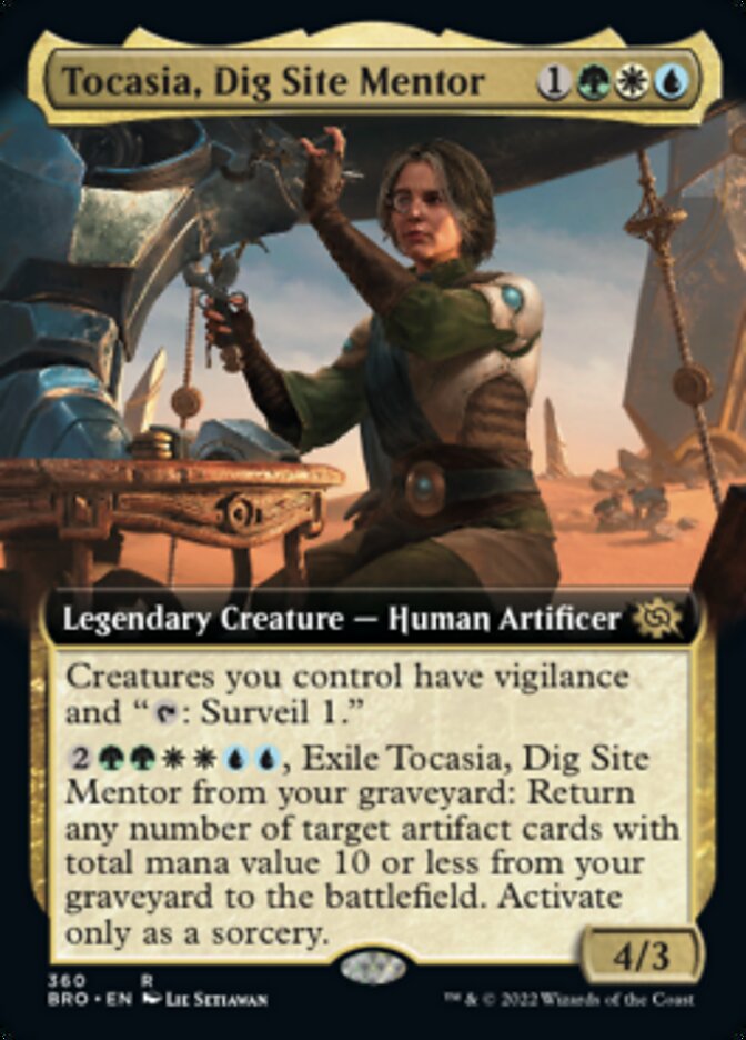 Tocasia, Dig Site Mentor (Extended Art) [The Brothers' War] | PLUS EV GAMES 