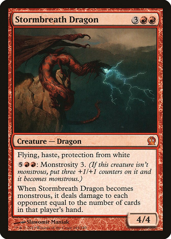 Stormbreath Dragon [Theros] | PLUS EV GAMES 