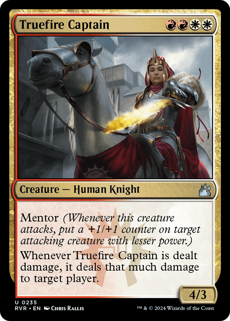 Truefire Captain [Ravnica Remastered] | PLUS EV GAMES 