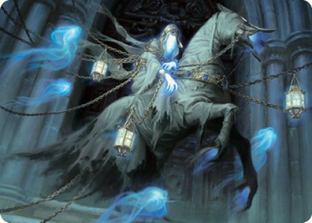 Patrician Geist Art Card [Innistrad: Midnight Hunt Art Series] | PLUS EV GAMES 