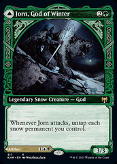 Jorn, God of Winter // Kaldring, the Rimestaff (Showcase) [Kaldheim] | PLUS EV GAMES 