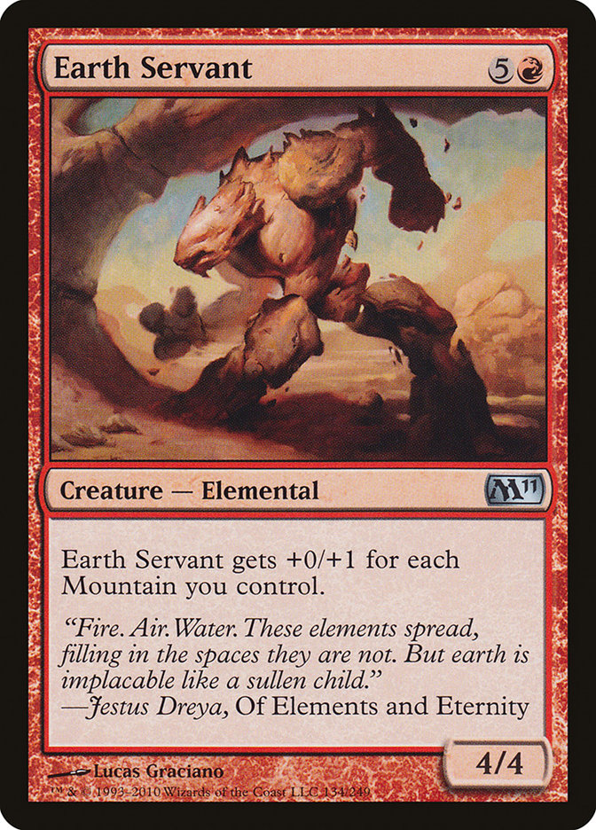 Earth Servant [Magic 2011] | PLUS EV GAMES 