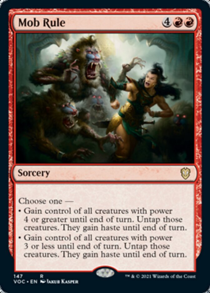 Mob Rule [Innistrad: Crimson Vow Commander] | PLUS EV GAMES 