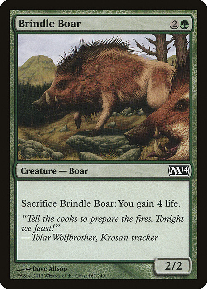 Brindle Boar [Magic 2014] | PLUS EV GAMES 