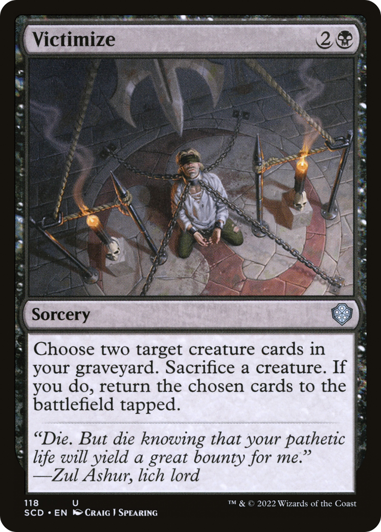 Victimize [Starter Commander Decks] | PLUS EV GAMES 