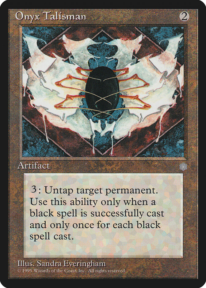 Onyx Talisman [Ice Age] | PLUS EV GAMES 