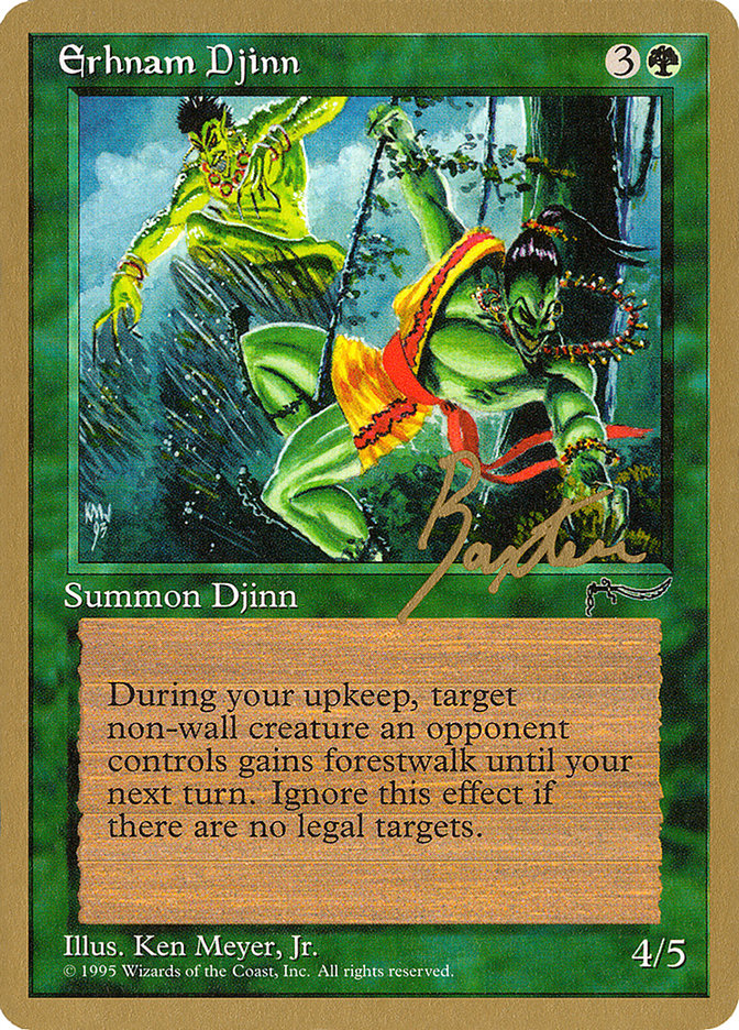 Erhnam Djinn (George Baxter) [Pro Tour Collector Set] | PLUS EV GAMES 