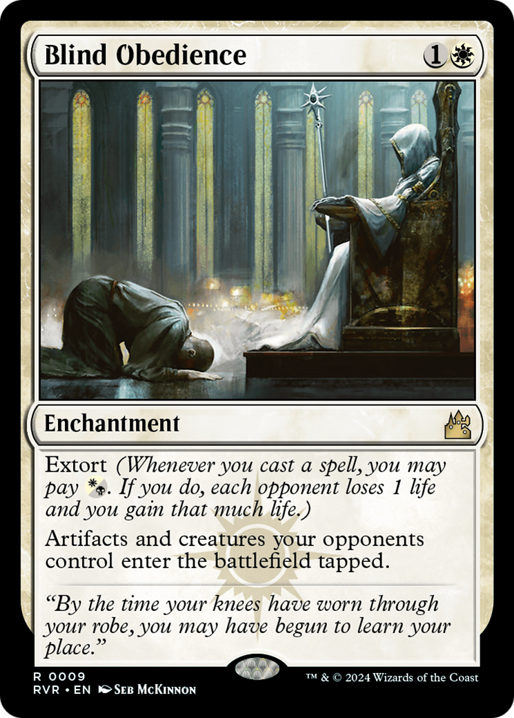 Blind Obedience [Ravnica Remastered] | PLUS EV GAMES 
