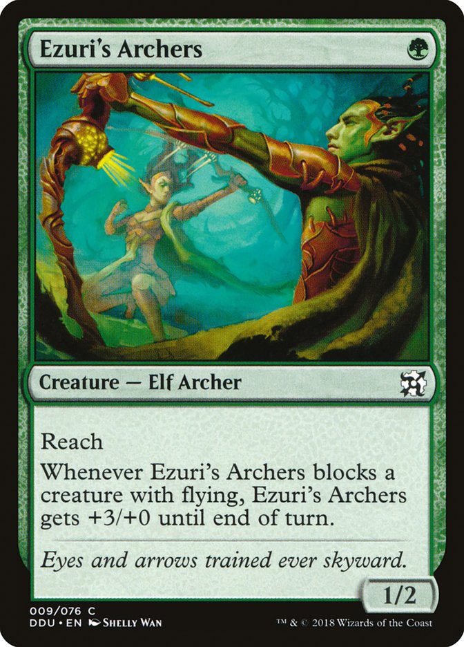 Ezuri's Archers [Duel Decks: Elves vs. Inventors] | PLUS EV GAMES 