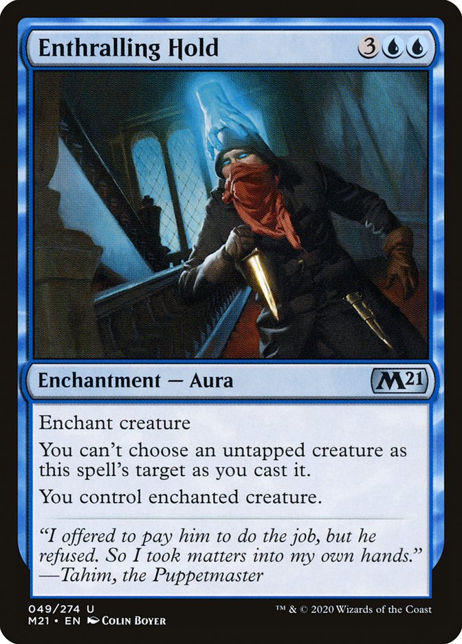 Enthralling Hold [Core Set 2021] | PLUS EV GAMES 